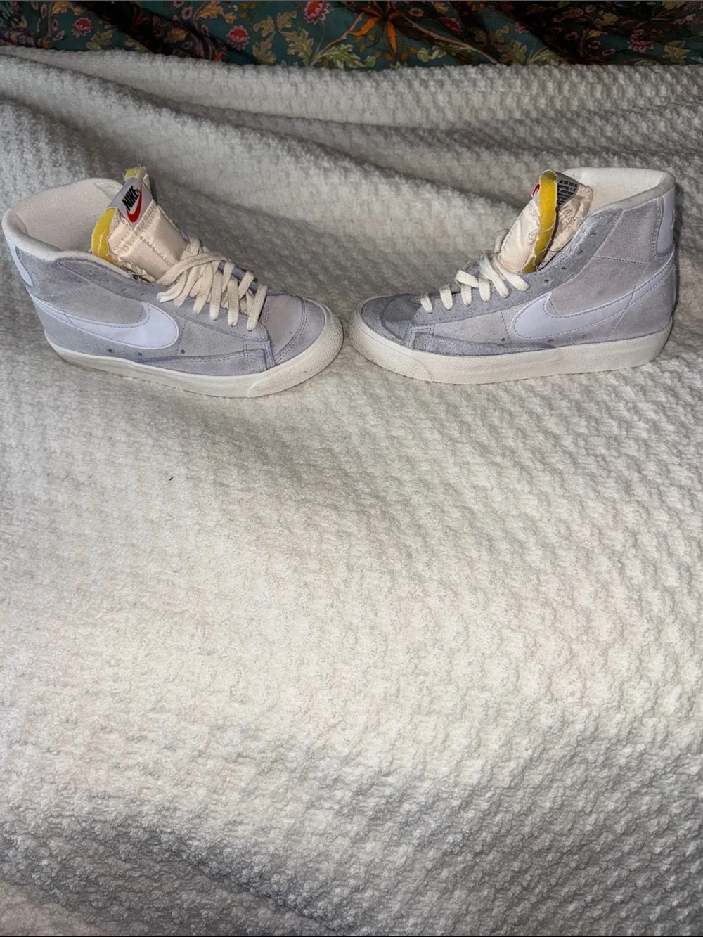 Nike blazer mid 77 vintage Suede Sneakers in blue whisper women's 5.5